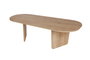 Nordure Mesa de Café Ovalis Roble